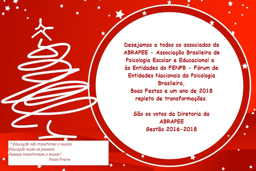 Boas Festas ABRAPEE
