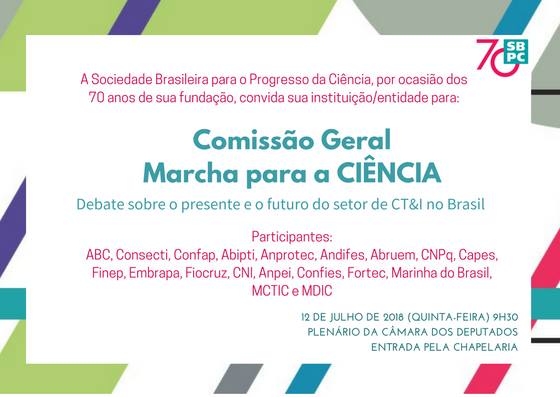 COMISSÃO GERAL - CONVITE